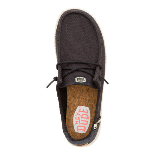 Wendy Espadrille Woven - Black - 7