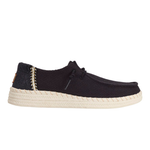 Wendy Espadrille Woven - Black - 9