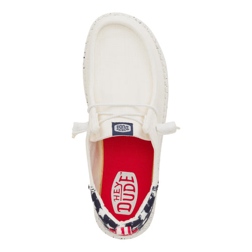 Wendy Funk Americana Stars - White/Navy Blazer - 6