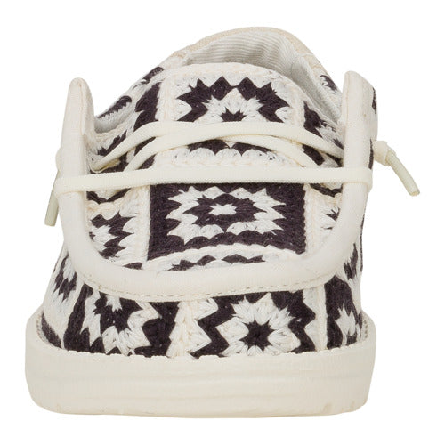 Wendy Youth Cottage Crochet - Black/Multi - 4