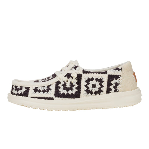 Wendy Youth Cottage Crochet - Black/Multi - 1