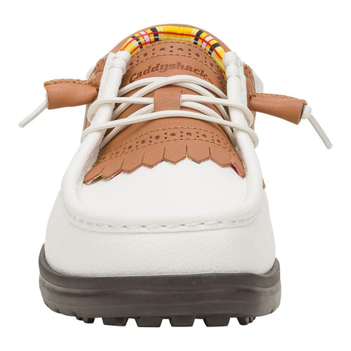 Wally Golf Caddyshack - White/Brown - 5