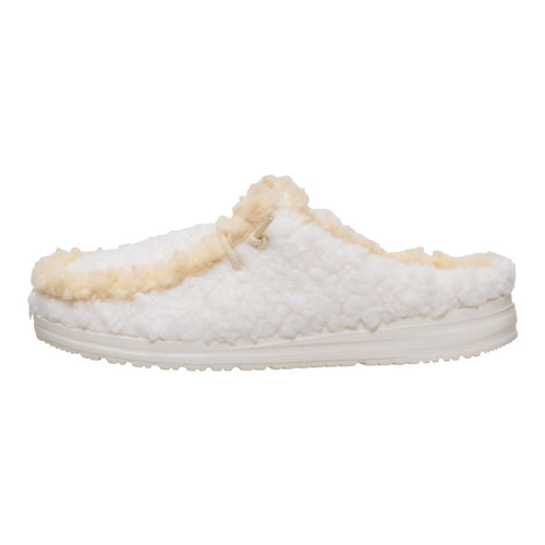Wendy Slipper - Egret/Wood Ash - 1