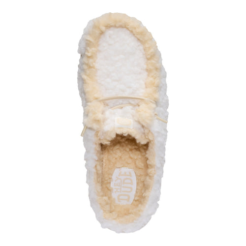 Wendy Slipper - Egret/Wood Ash - 7