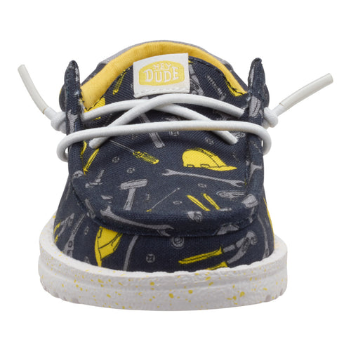Wally Toddler Construction - Navy/Multi - 4