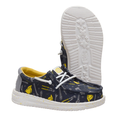 Wally Toddler Construction - Navy/Multi - 3
