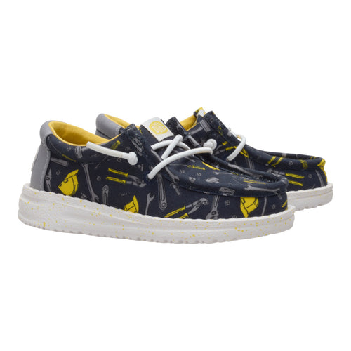 Wally Toddler Construction - Navy/Multi - 2