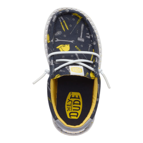 Wally Toddler Construction - Navy/Multi - 6