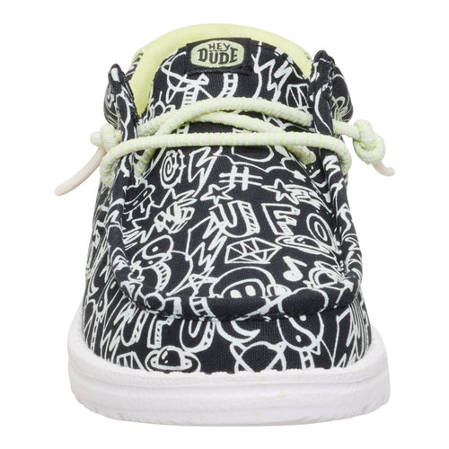 Wally Youth Space Glow - Black/White - 4
