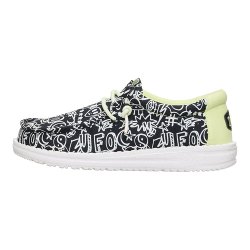 Wally Youth Space Glow - Black/White - 1