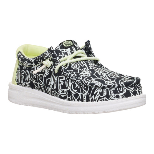 Wally Youth Space Glow - Black/White - 7