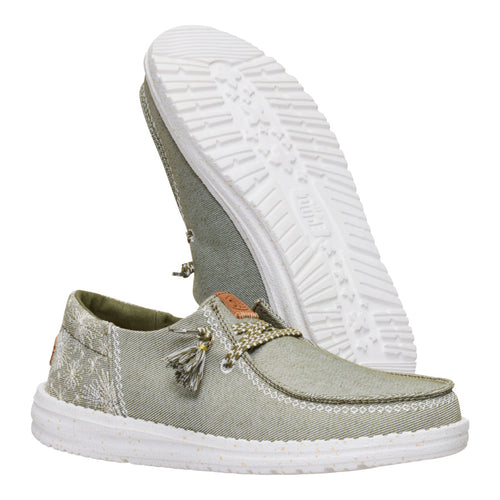 Wendy Funk Embroidered Floral - Olive - 3