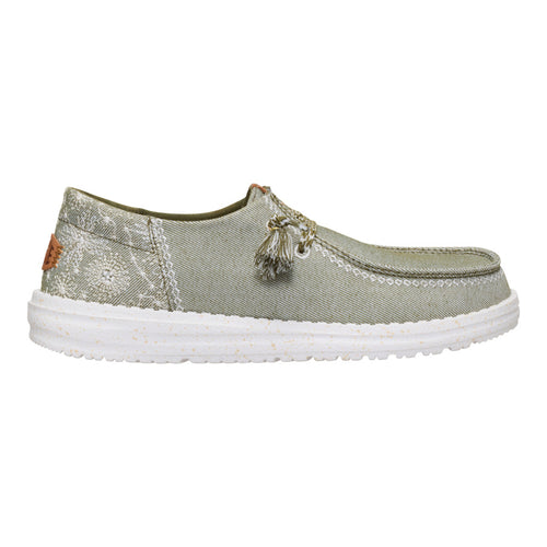 Wendy Funk Embroidered Floral - Olive - 8