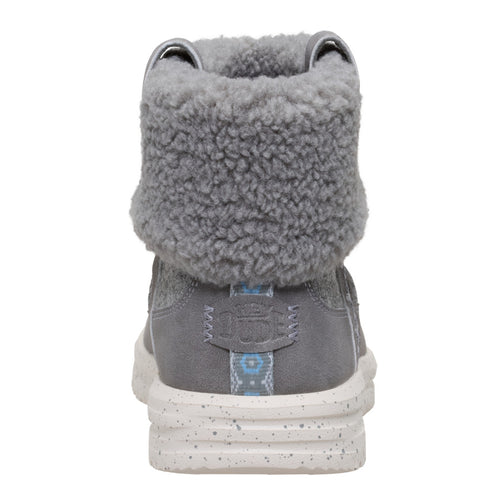Camden Cuff Wool Cozy - Grey - 5