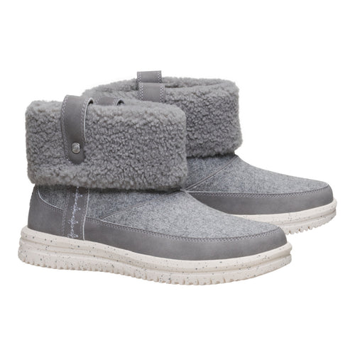Camden Cuff Wool Cozy - Grey - 2