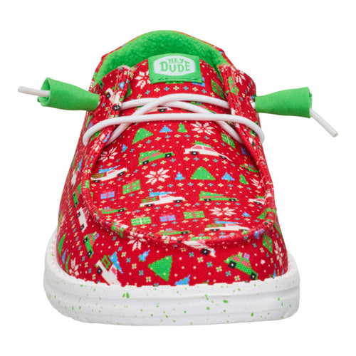 Wendy Holiday Sweater - Red/Green - 4