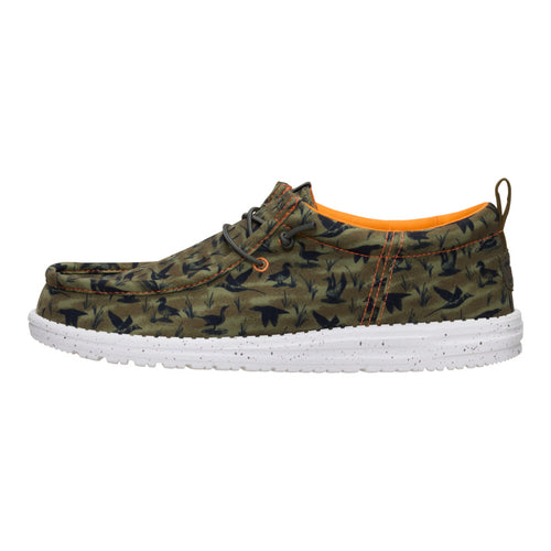 Wally Funk Duck Print - Dark Olive/Multi - 1