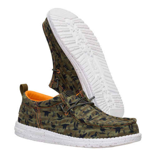 Wally Funk Duck Print - Dark Olive/Multi - 3