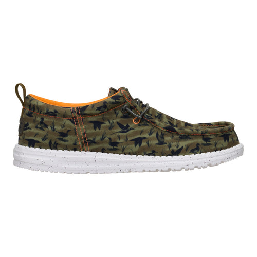Wally Funk Duck Print - Dark Olive/Multi - 8