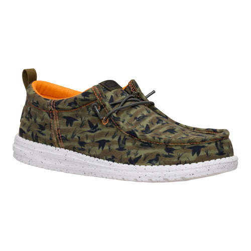 Wally Funk Duck Print - Dark Olive/Multi - 7