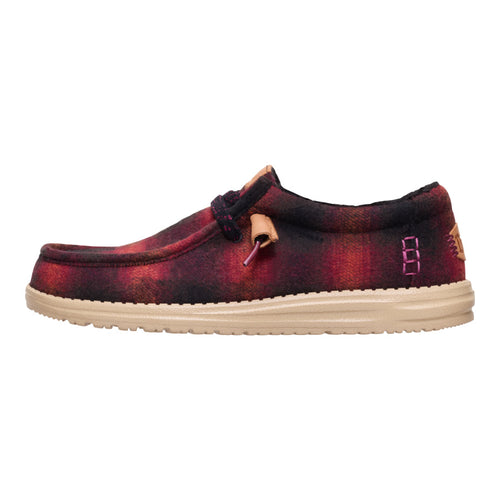 Wally Cozy Plaid - Red Plaid/Black - 1