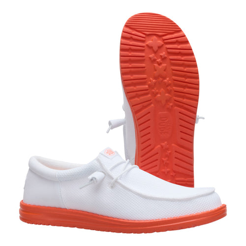 Wally Funk Pop - White/Tomato Orange - 3