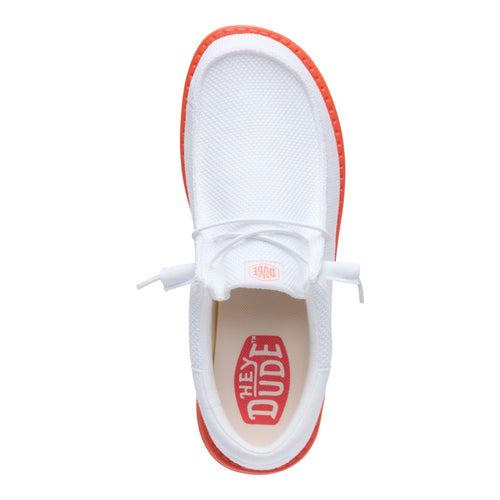 Wally Funk Pop - White/Tomato Orange - 6
