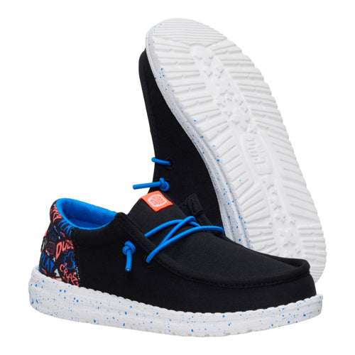 Wally Funk Youth Game On - Black/Multi - 3