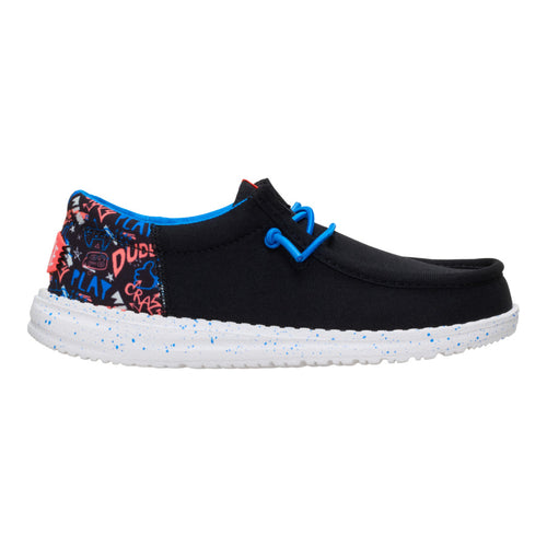 Wally Funk Youth Game On - Black/Multi - 8