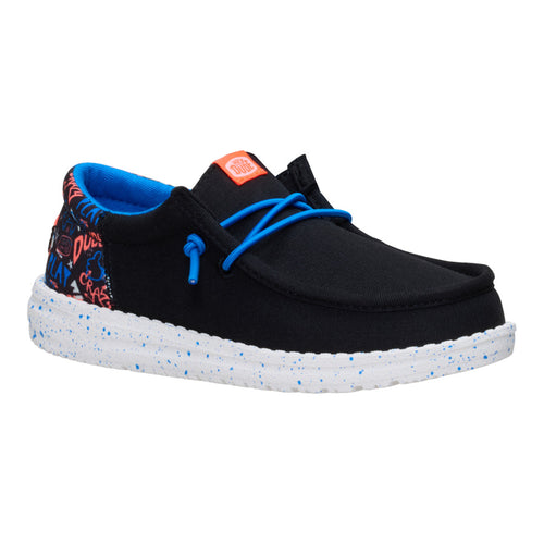 Wally Funk Youth Game On - Black/Multi - 7