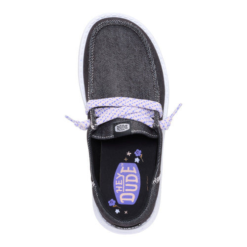 Wendy Funk Youth Friendship Lace - Black - 6