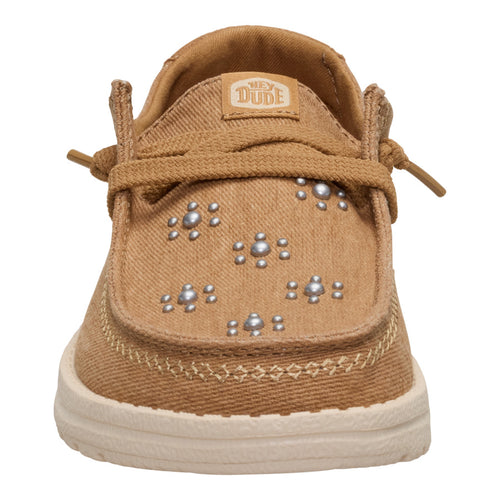 Wendy Star Stud - Cognac/Tan - 4