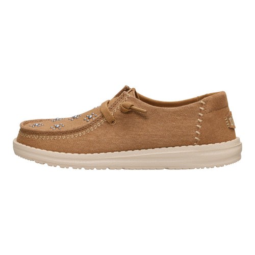Wendy Star Stud - Cognac/Tan - 1