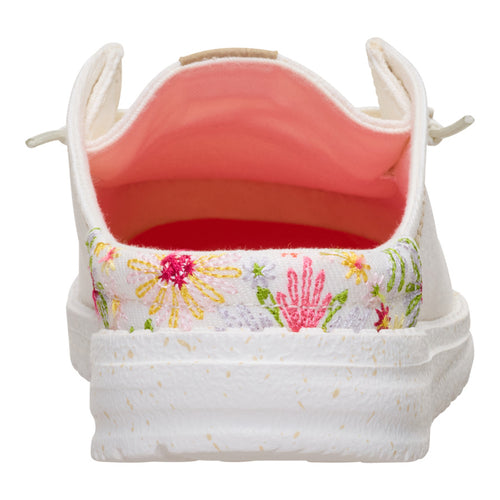 Wendy Slip Embroidered Floral - Off White - 5