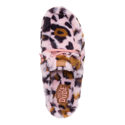 Wendy Slipper Leo Fur - Pink/Multi - 6
