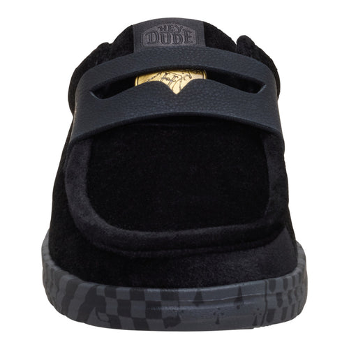 Wally Slip Hogwarts Loafer - Black/Gold - 4