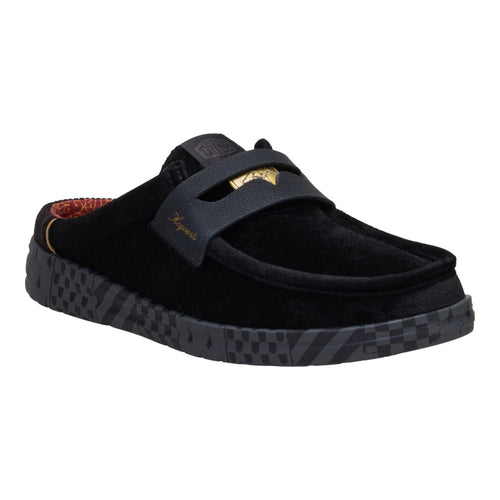 Wally Slip Hogwarts Loafer - Black/Gold - 7