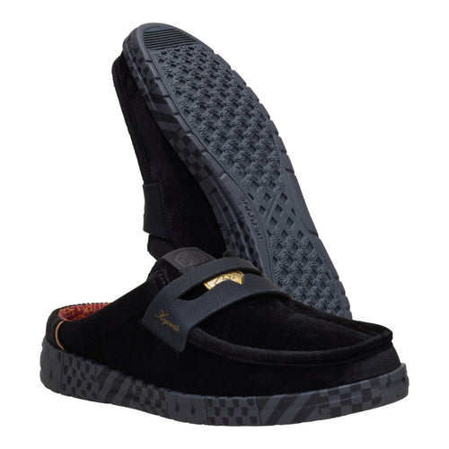 Wally Slip Hogwarts Loafer - Black/Gold - 3