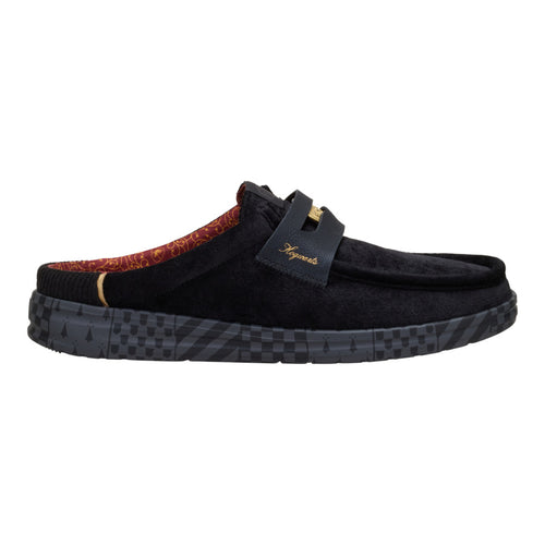 Wally Slip Hogwarts Loafer - Black/Gold - 8