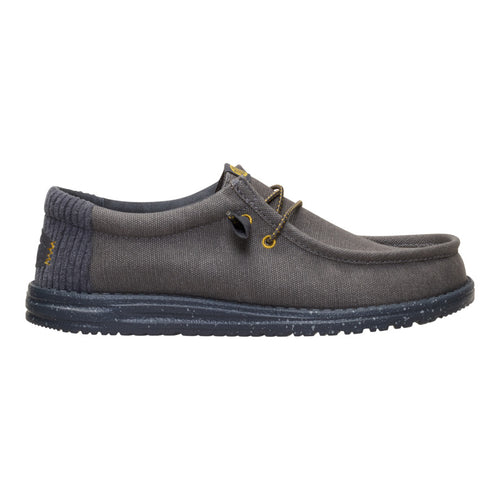 Wally Waxed Casual - Dark Grey - 8