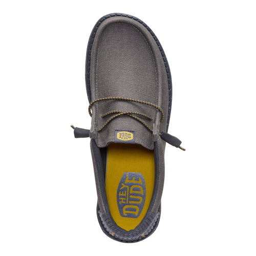 Wally Waxed Casual - Dark Grey - 6