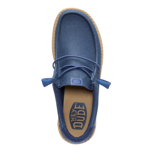Wally Waxed Casual - Navy - 6