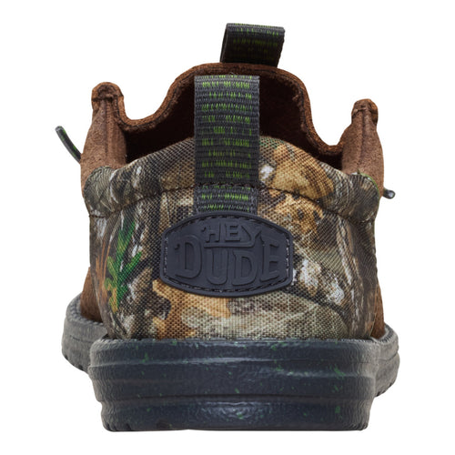 Wally Funk Realtree Edge Suede - Mole Brown/Camo - 5