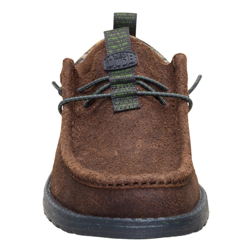 Wally Funk Realtree Edge Suede - Mole Brown/Camo - 4