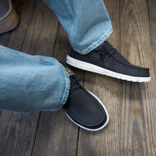 Wally Stretch Canvas - Black/White - 2