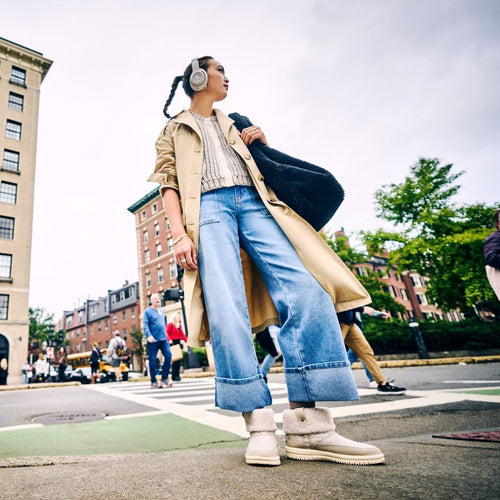 Camden Cuff Wool Cozy - Tan - 8