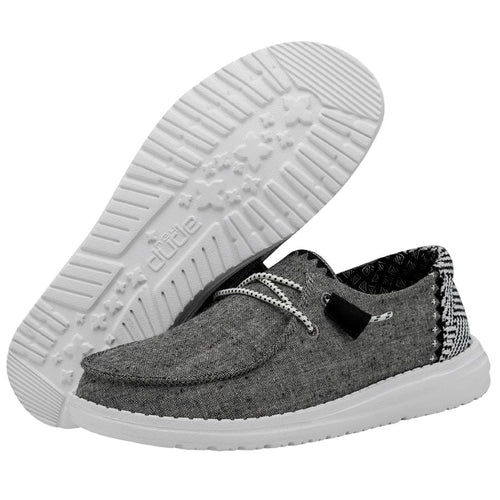 Wendy Chambray Woven - Onyx - 4