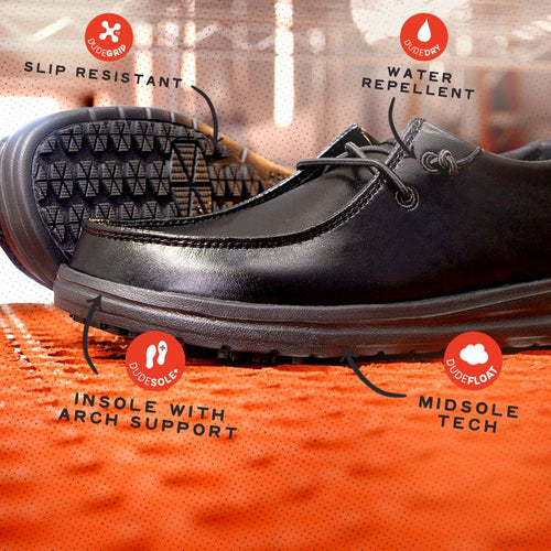 Wally Work CE Classic Slip Resistant - Black - 2