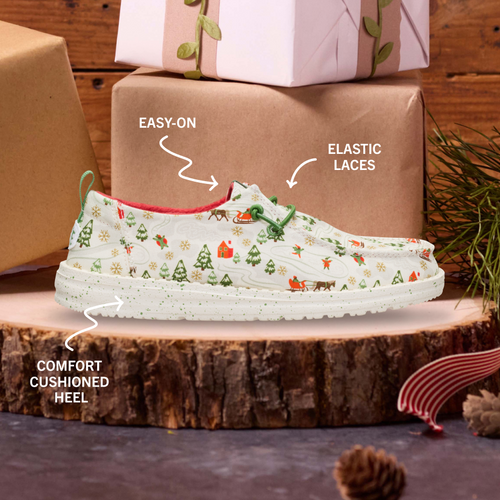 Wendy Retro Christmas - Egret/Multi - 2