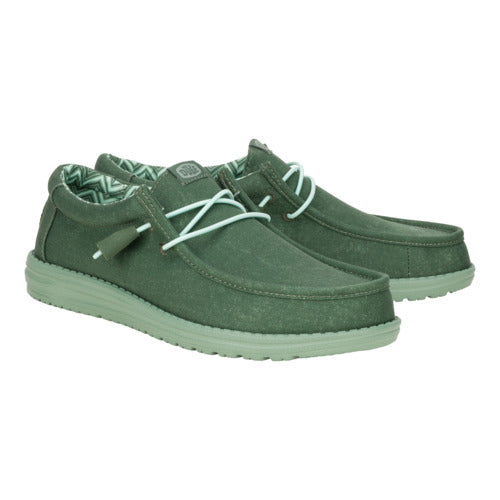 Wally Stretch Canvas - Duck Green/Iceberg Green - 2